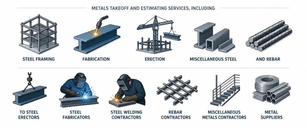 structural steel and rebar takeoff services_United States